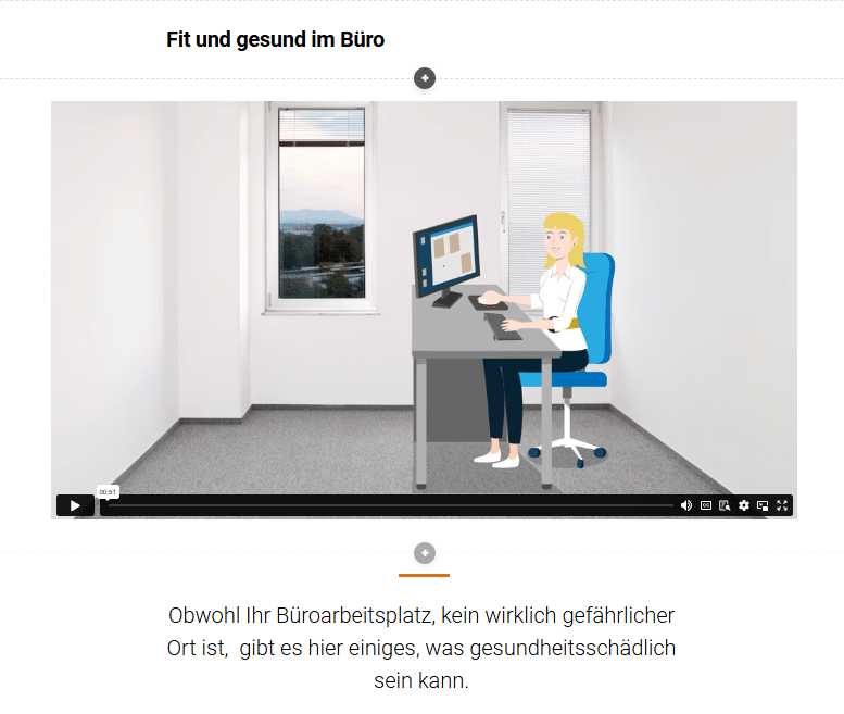 Büro-und Bildschirmarbeit