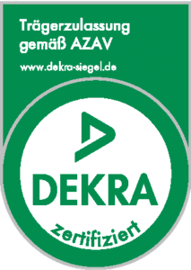 Trägerzulassung gemäß AZAV der Dekra