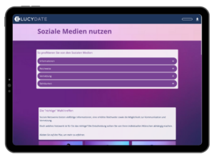 Soziale Medien nutzen als Teil eines Kurses von Elucydate